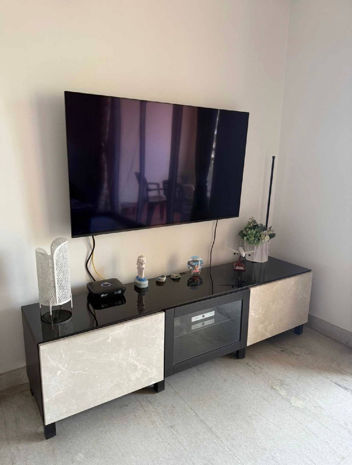 Customised IKEA BESTA TV bench for Sale - Image 5