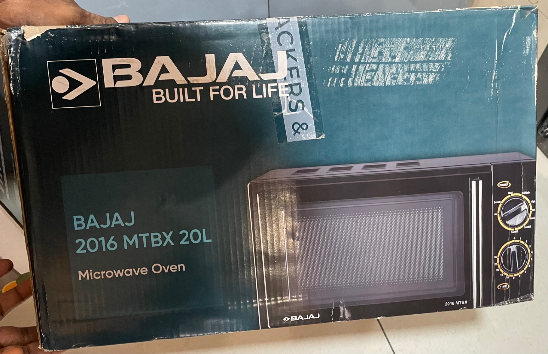 Bajaj 20L Grill Microwave Oven (Black) At best price available available for Sale - Image 4