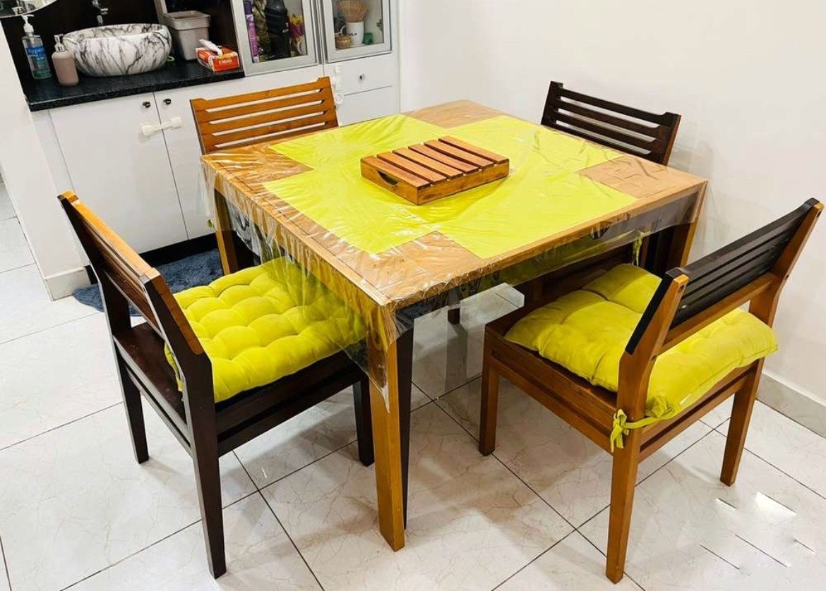 4 seater Dining table- wooden for sale - Image 2