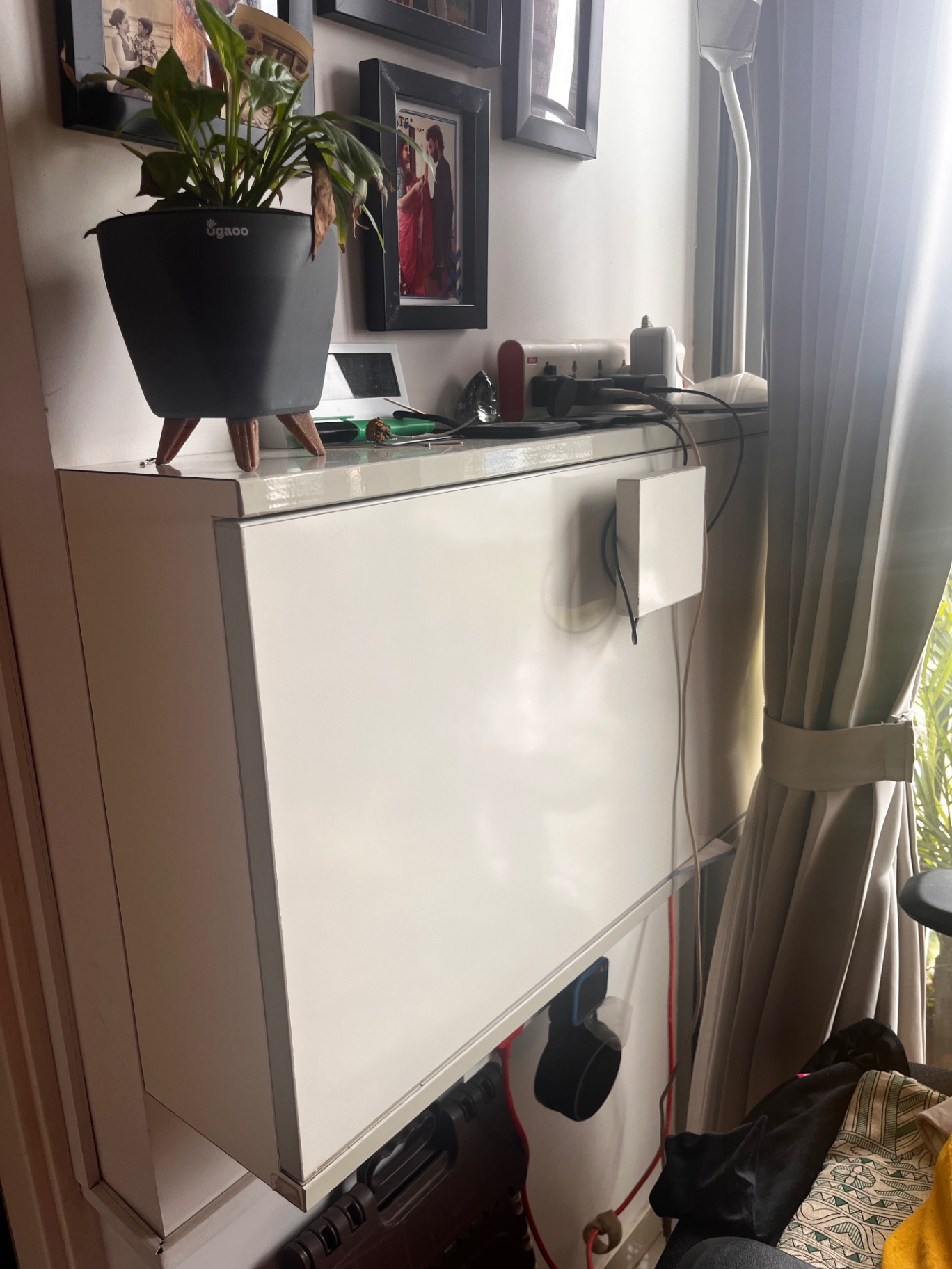 Wall foldable office desk and ergonomic chair - Image 3