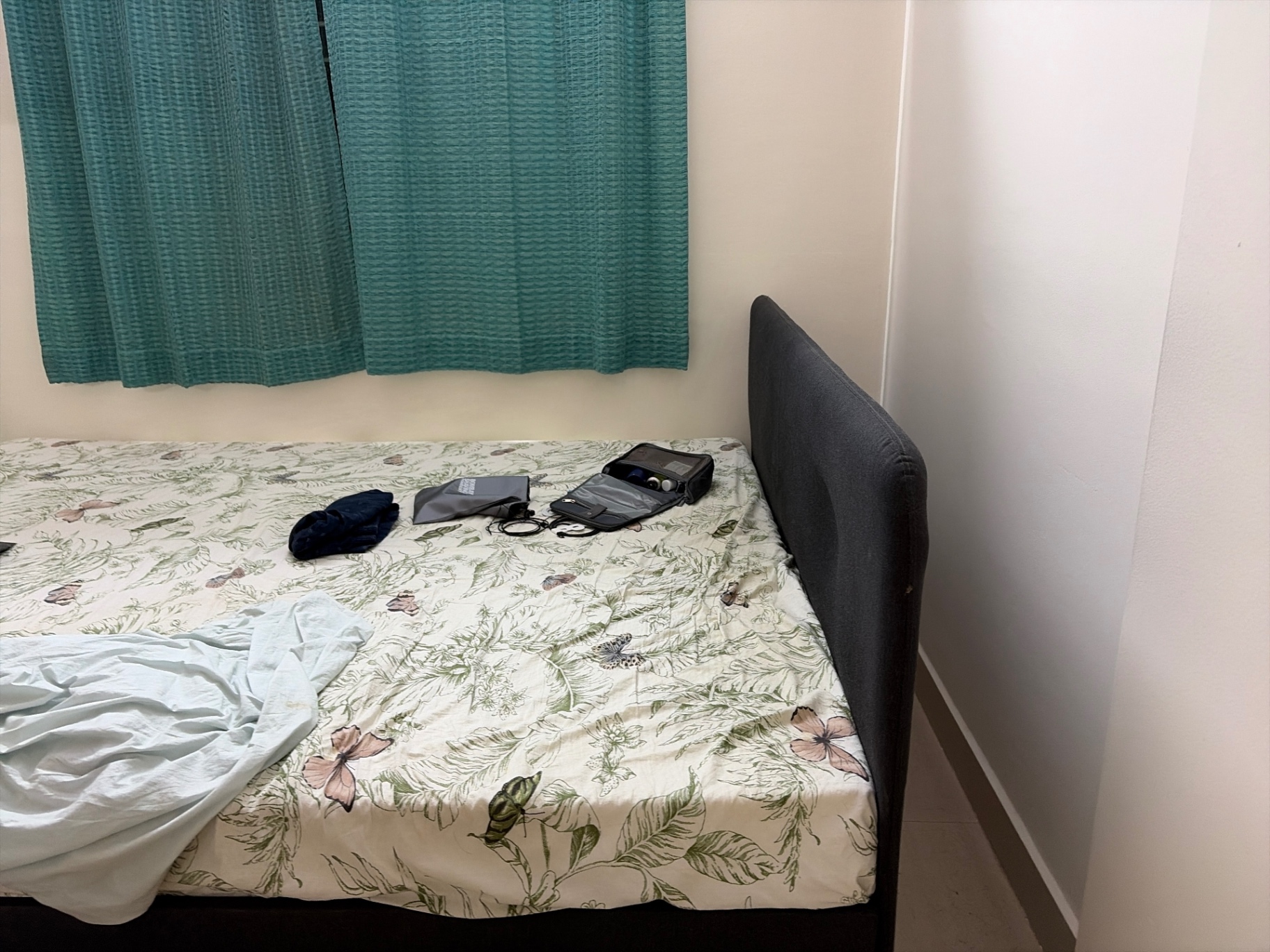 Sparingly used IKEA bed and mattress  - Image 3