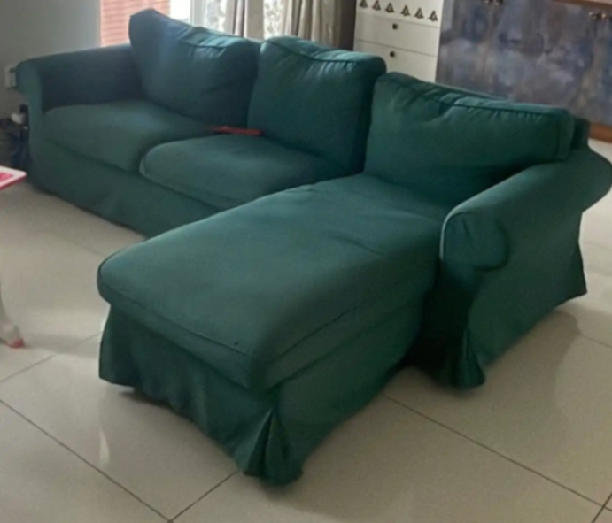 Ikea EKTORP sofa seat 3 seater / 3 seater with chaise longue - Image 4