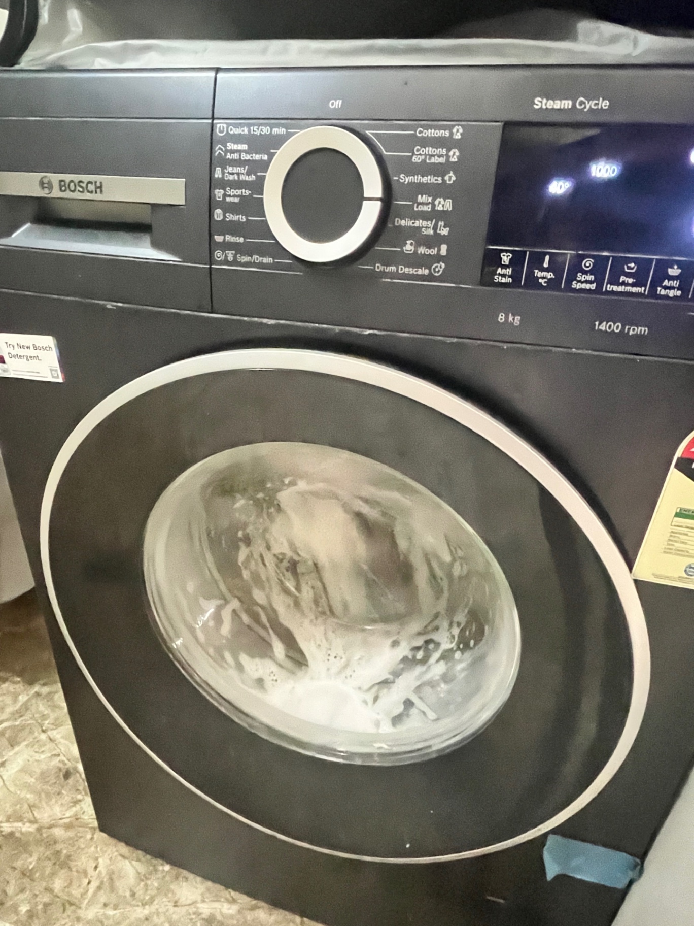 Bosch top load washing machine - Image 2