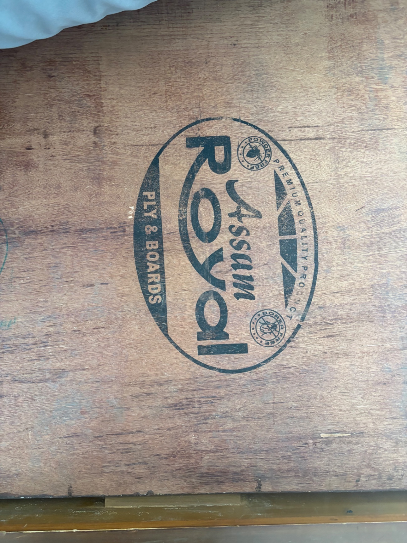 Wodden double size bed and mattress  - Image 3