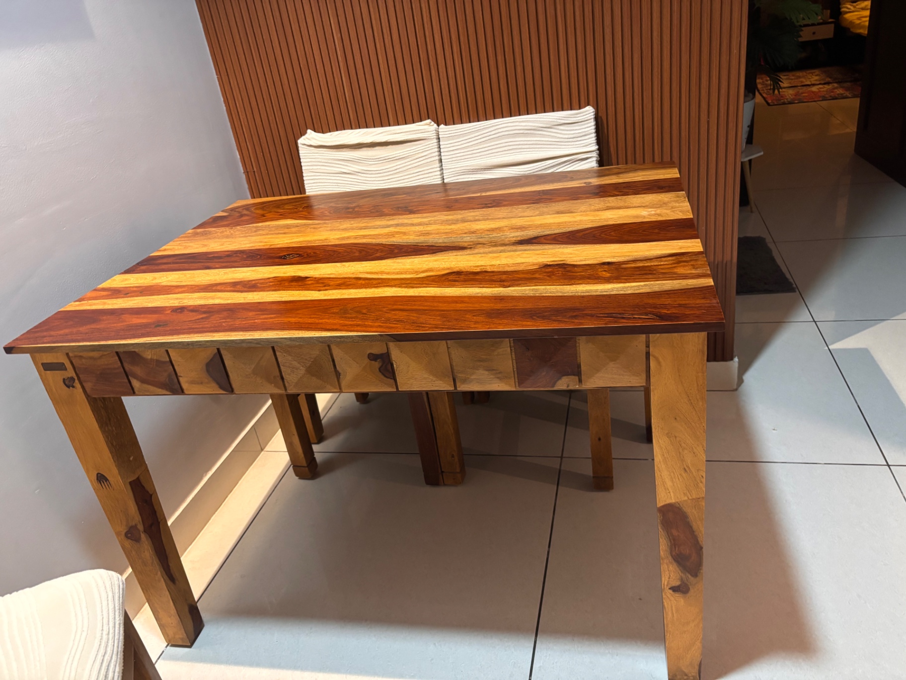 4 seater dining table (only table) Royal Oak  - Image 3