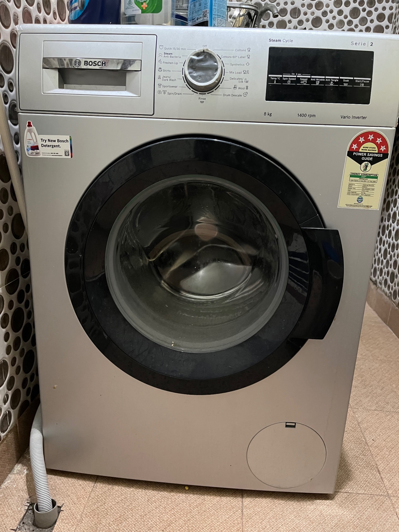 Bosch 8 KG Fully Automatic Front Load Washing Machine – For Sale - Image 3