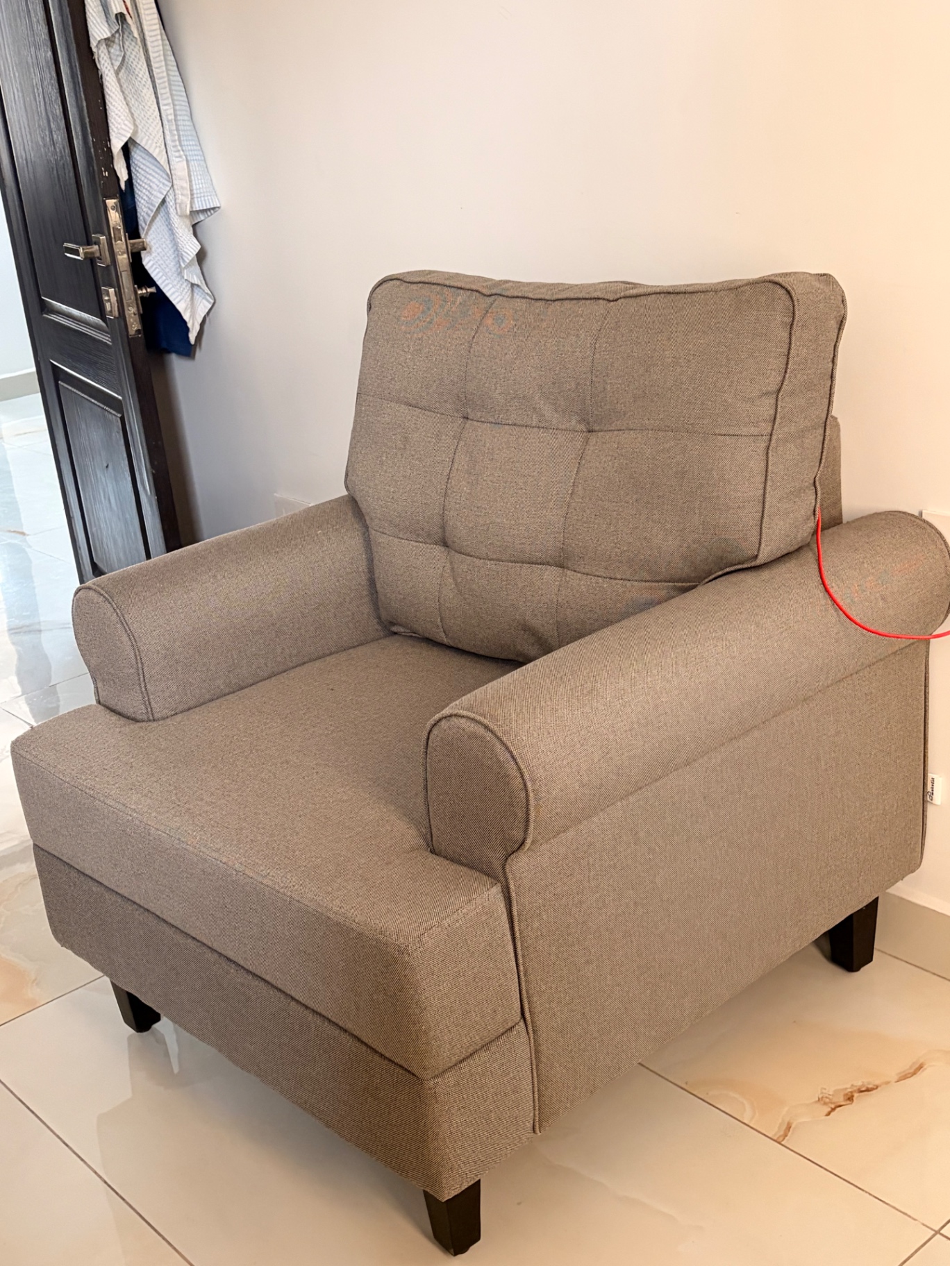 Wakefit new sofa single seater lounge chair - Image 5