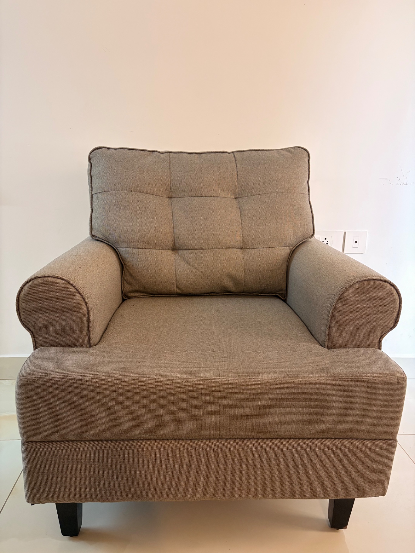 Wakefit new sofa single seater lounge chair - Image 4