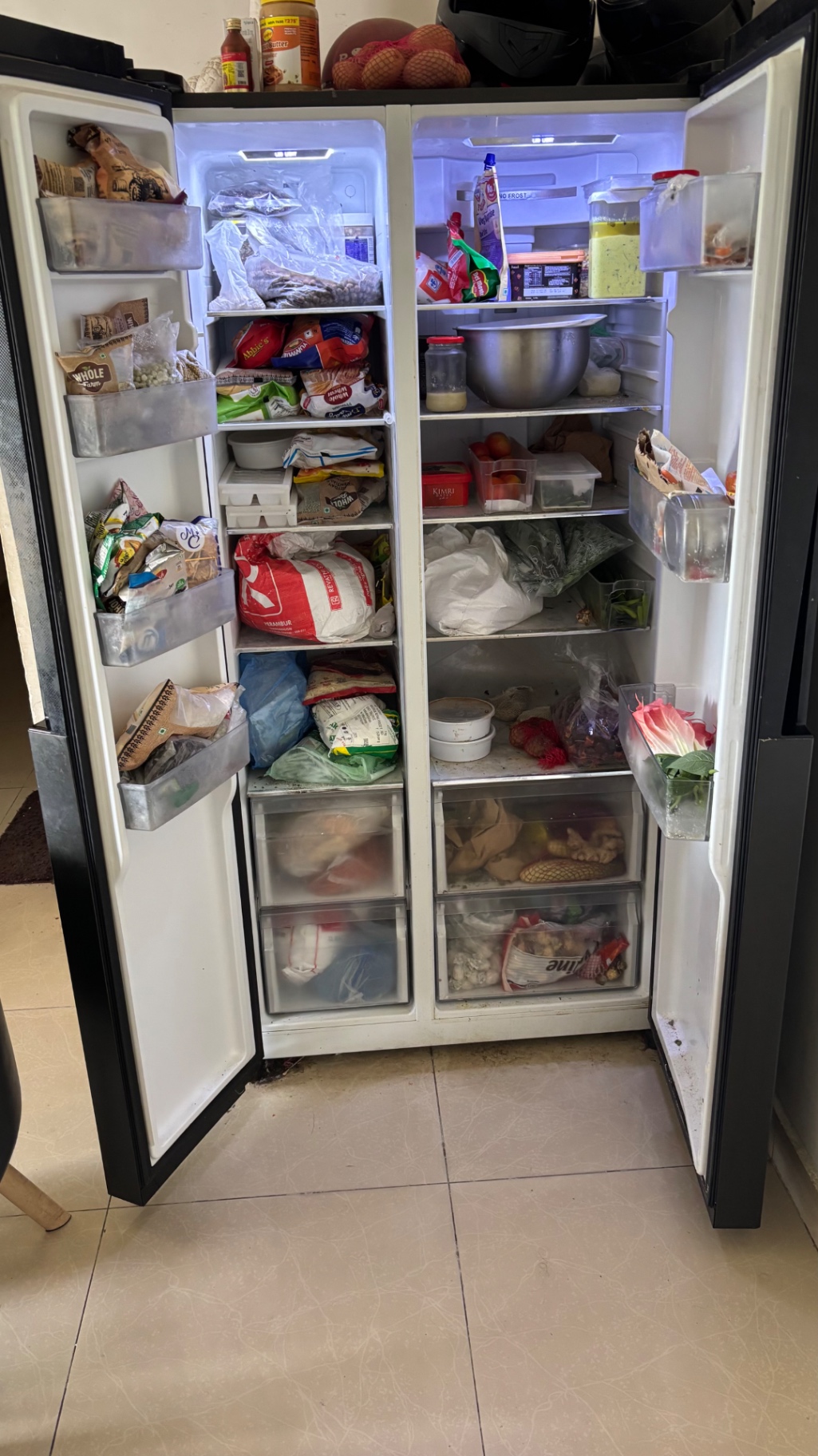 Haier Side-by-Side Refrigerator - Image 2