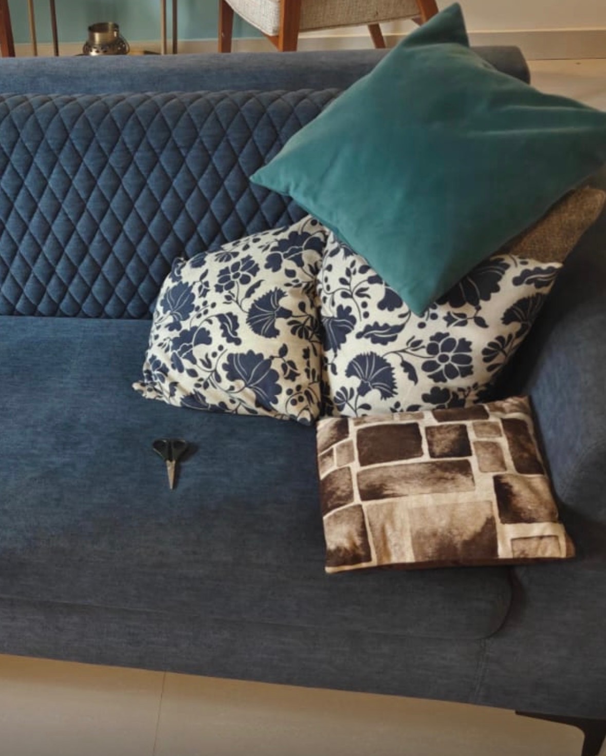 Blue Sofa - Image 3
