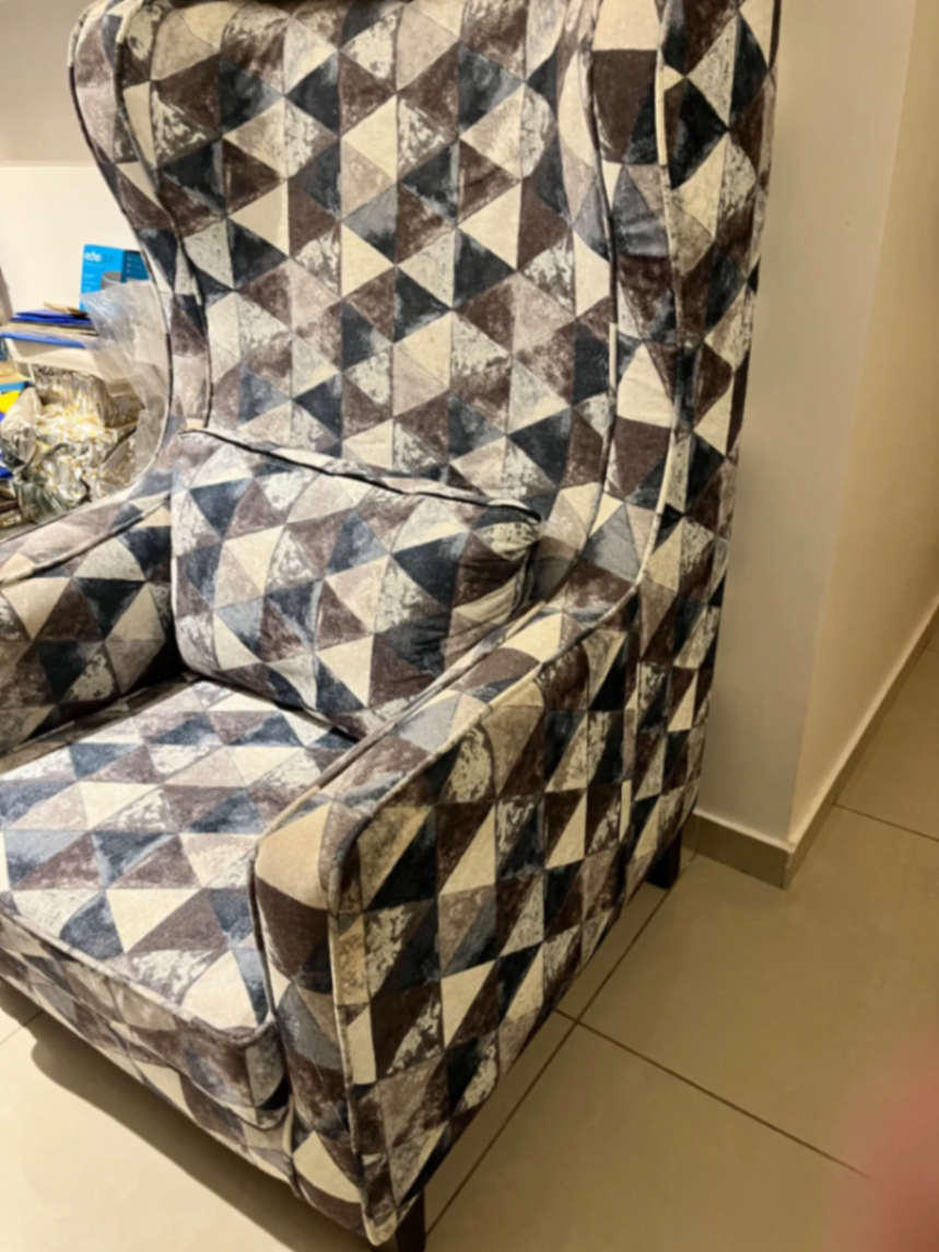 Large Wing chair for sale - Image 1