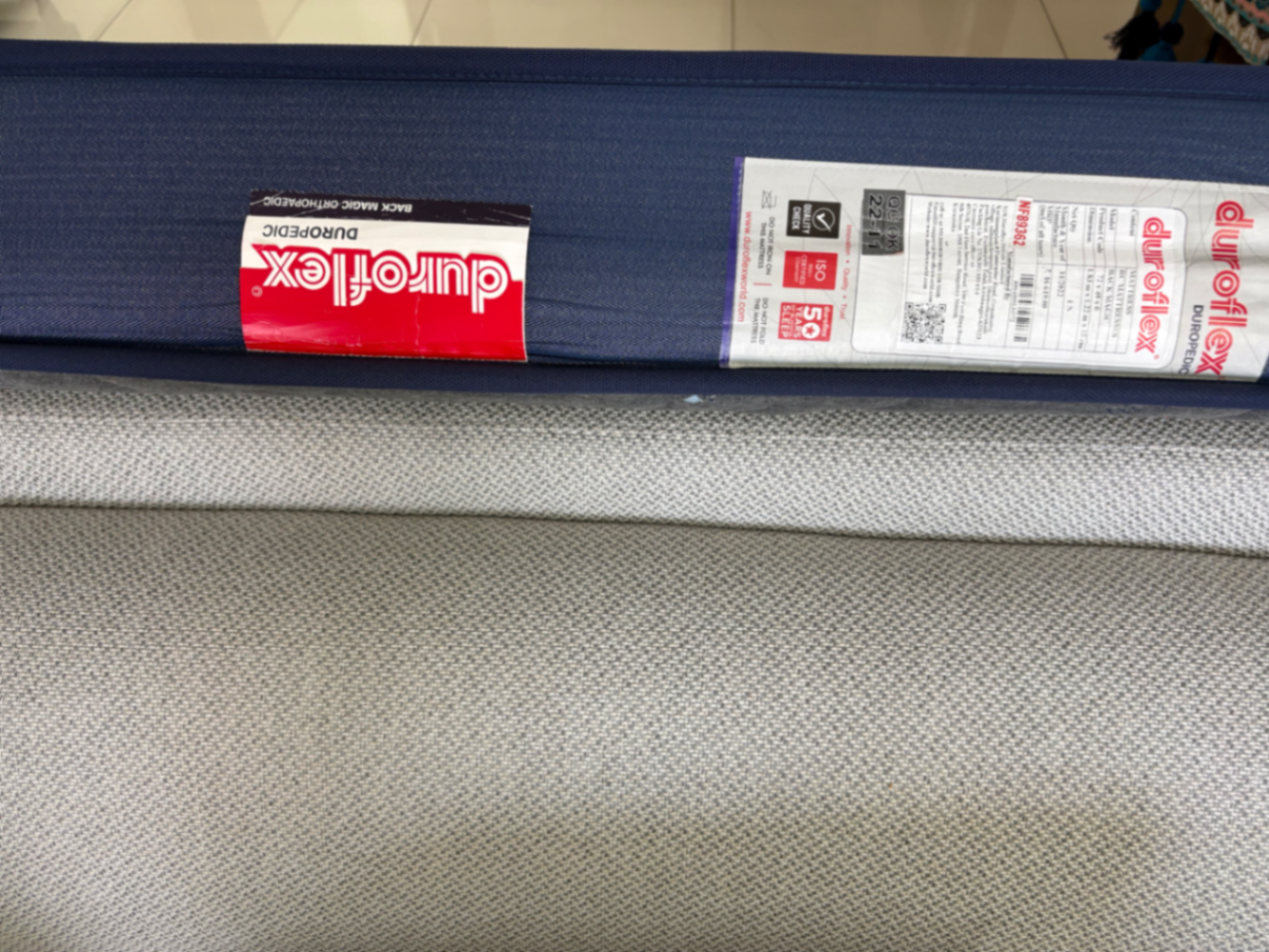 Not Used, Not Old, presrved safely.Brand NEW Duroflex mattress with Wakefit protector 72x48x6 inch - For SALE - Image 4