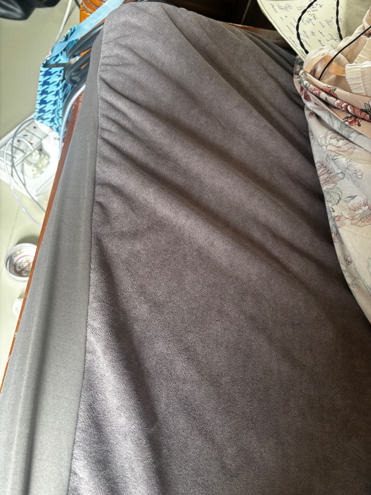 Wooden bed with wakefit mattress  - Image 2