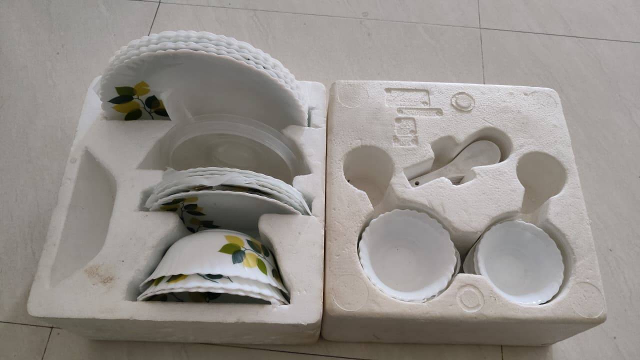 🚚 MOVING OUT SALE 🚚  🍽️ Borosil Dining Set – Family Pack - Image 1