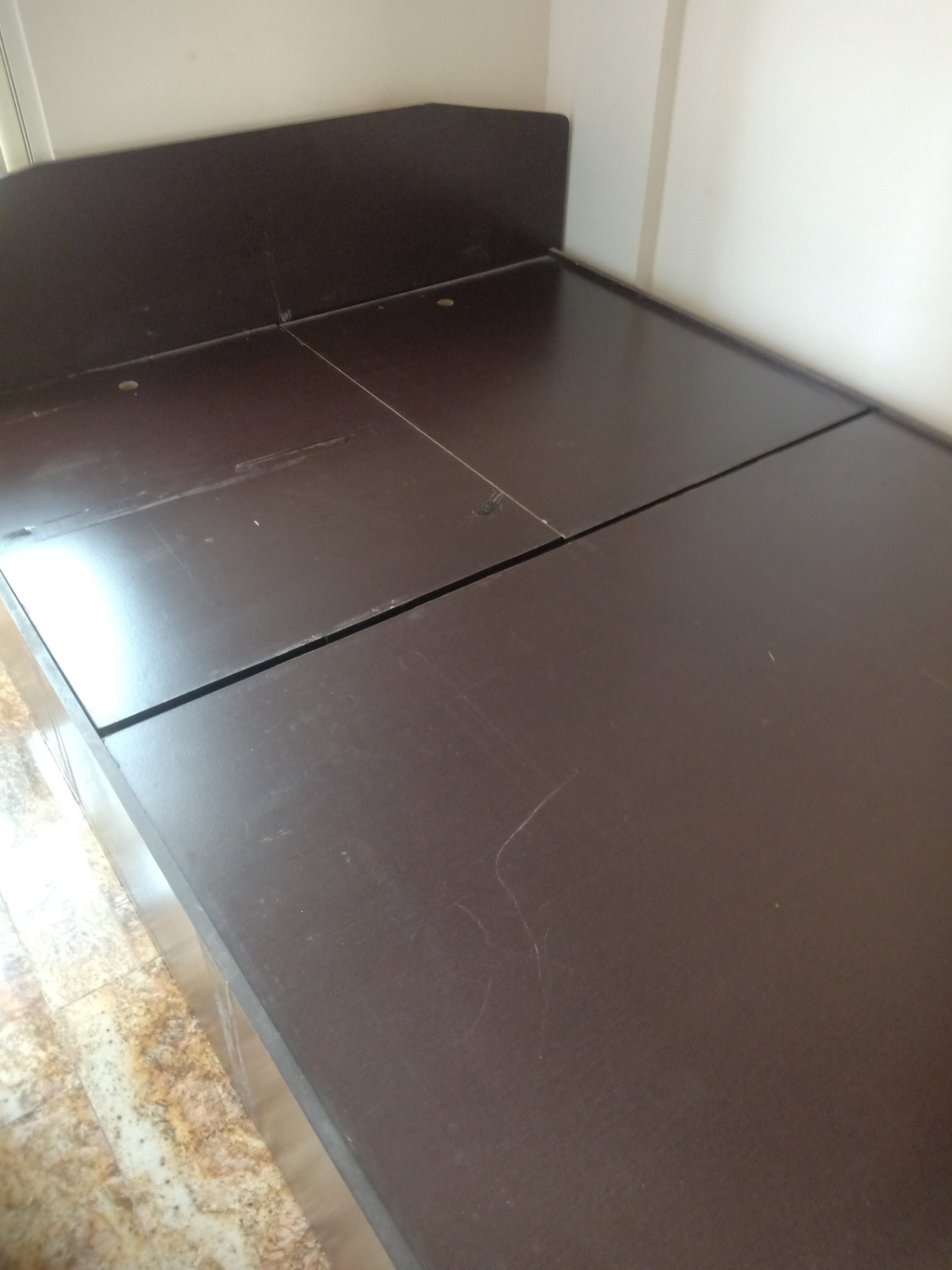 Used Wooden Double Bed - Image 4