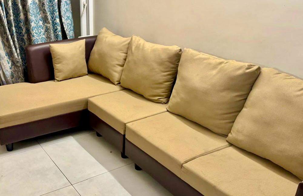 Corner Fabric Sofa - Image 2