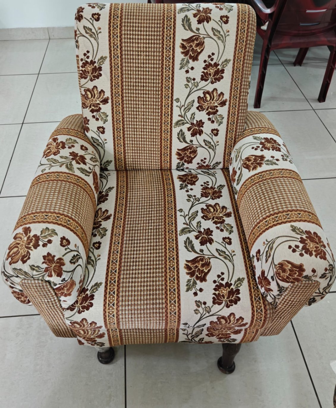 Wooden 5-Seater Sofa Set - Image 2