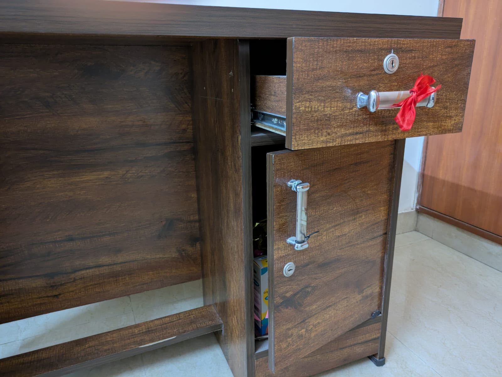 Study Table with Storage (3ft x 2ft) - Image 3