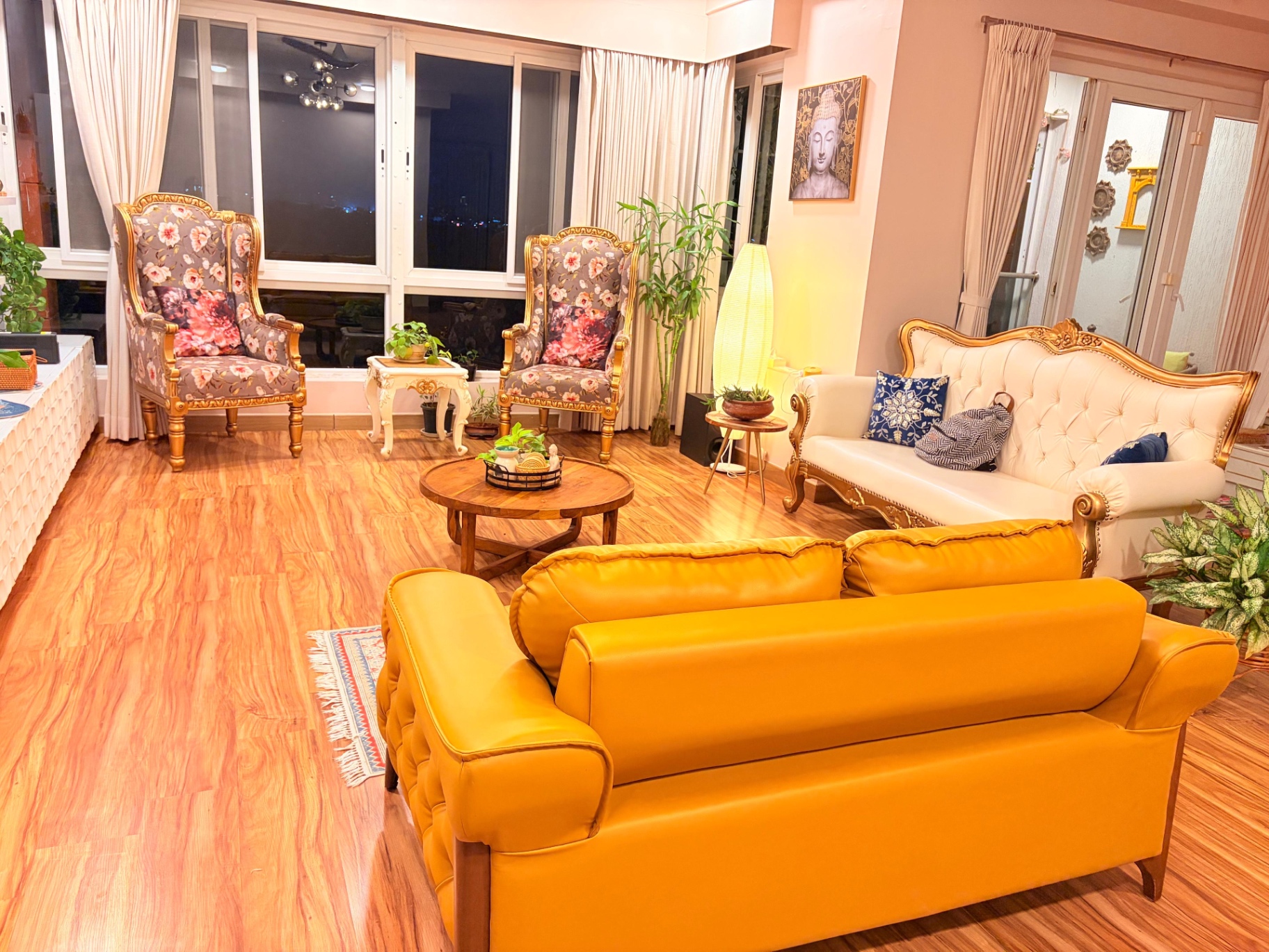 Pure Teak Wood Complete Living room Furniture - Image 5