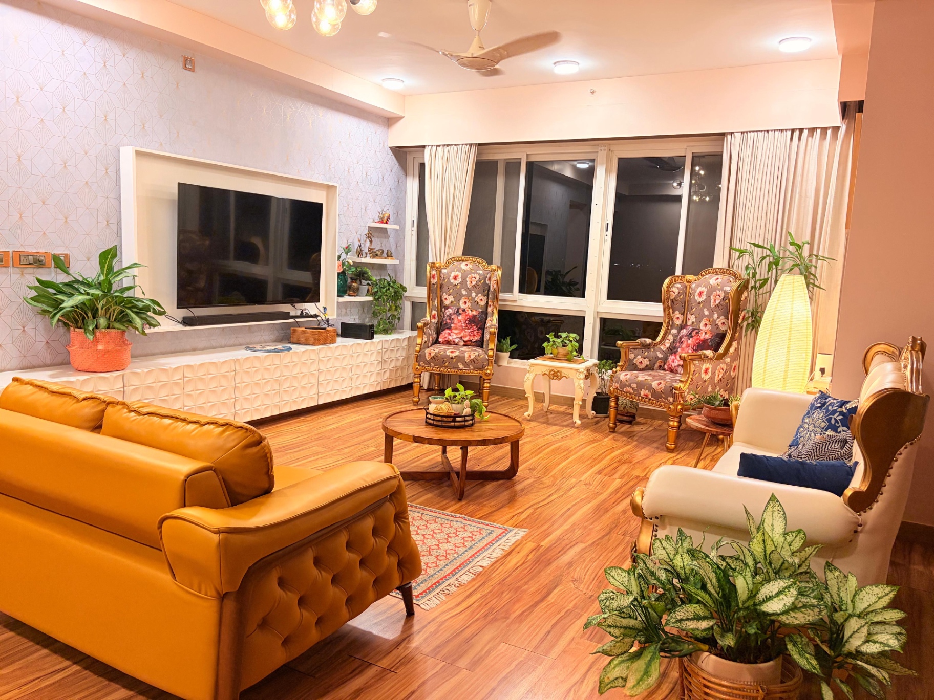 Pure Teak Wood Complete Living room Furniture - Image 7