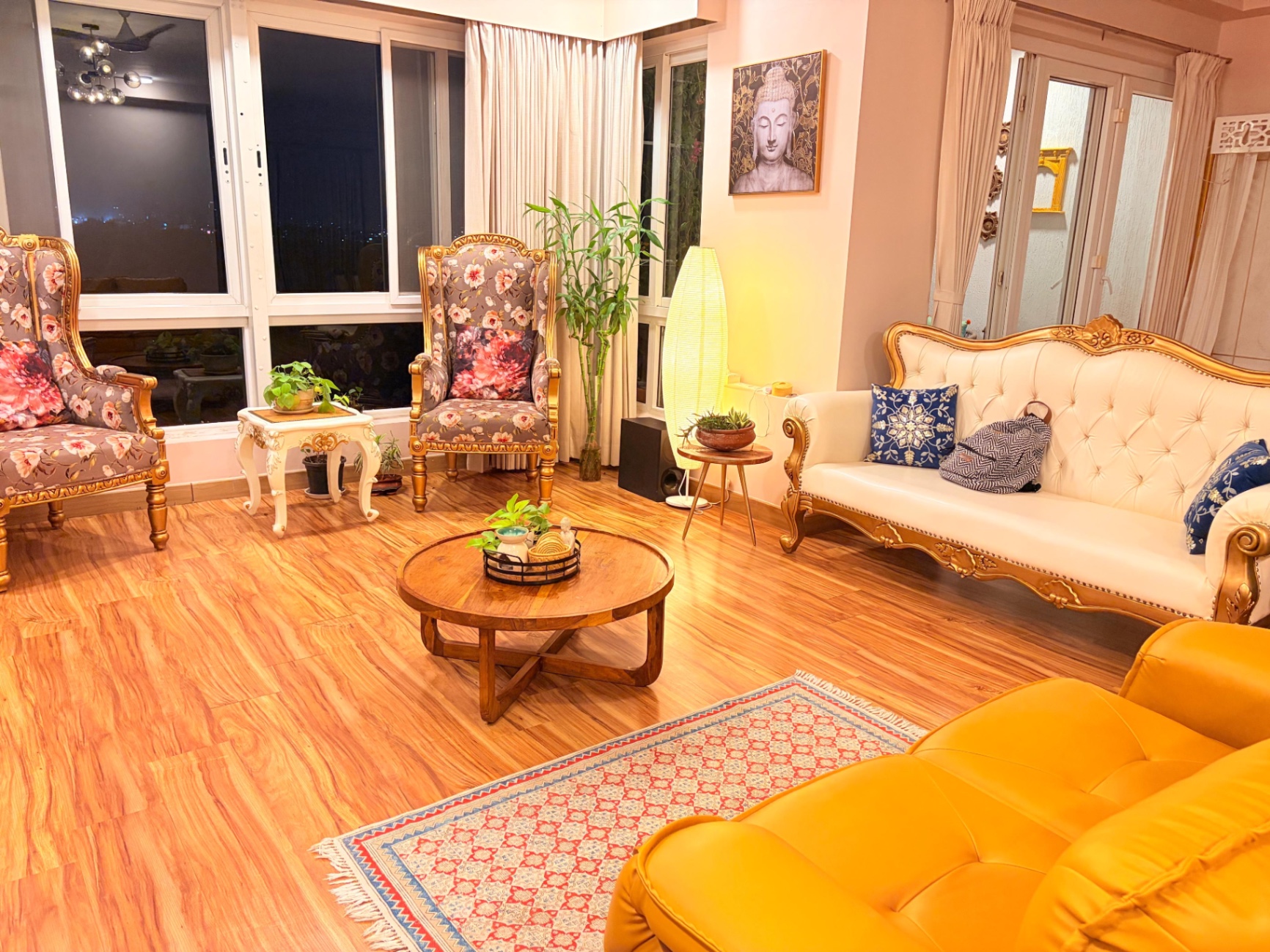 Pure Teak Wood Complete Living room Furniture - Image 9