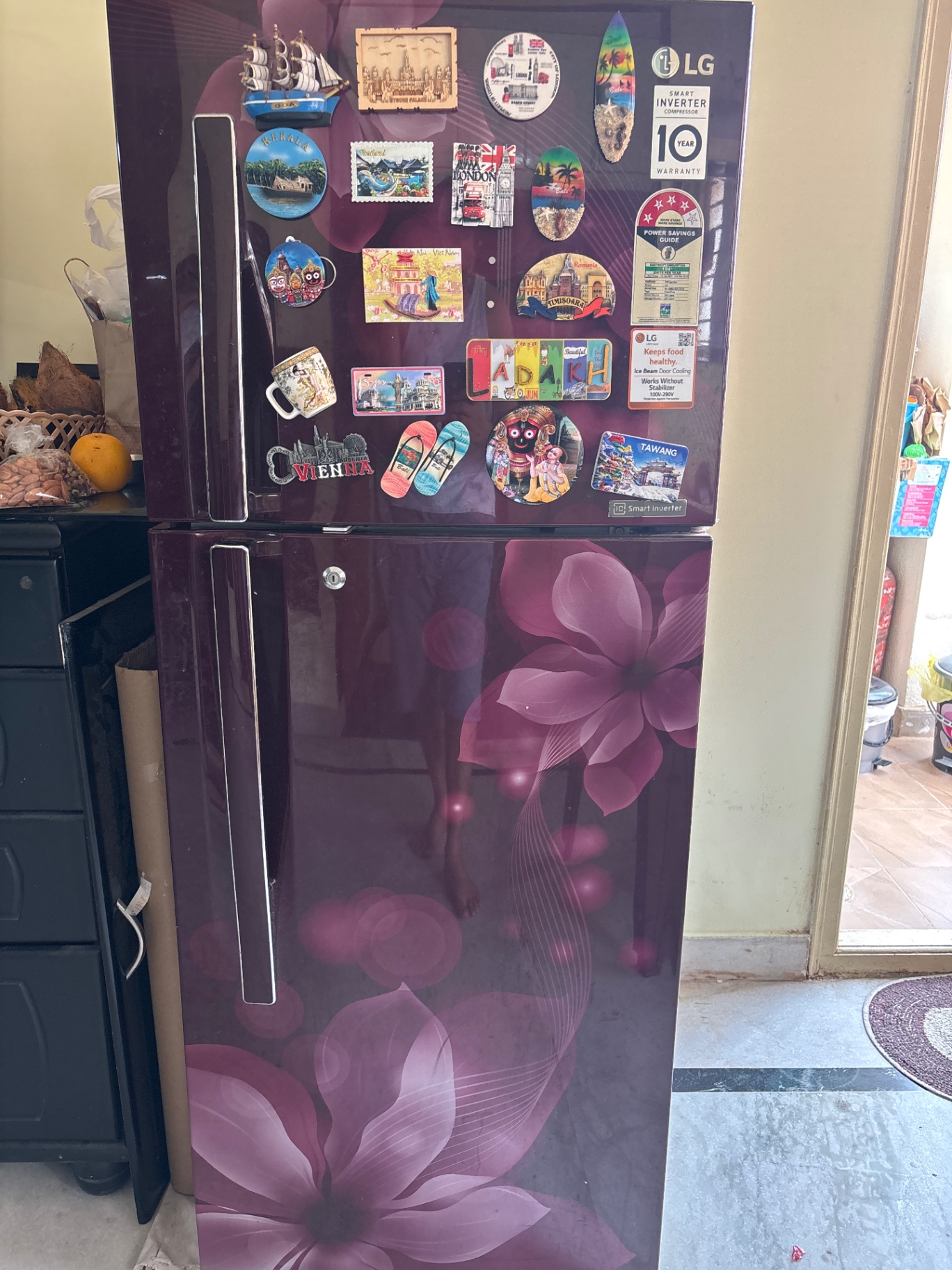 LG double door refrigerator in very good condition  - Image 1