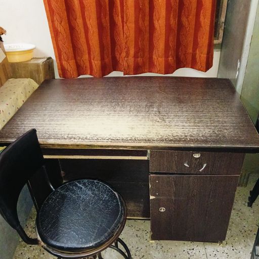 Computer Table with Chair - Thumbnail