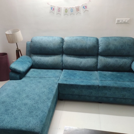 L-Shaped Sofa with Lounger - Thumbnail