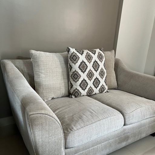 Plush Fabric Sofa  - Thumbnail