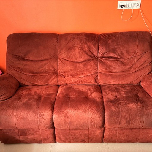 3 + 1 + 1 Recliner Haily Sofa Set - Thumbnail