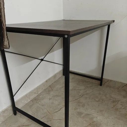 Minimalist Metal-Frame Study / Computer Table - Thumbnail